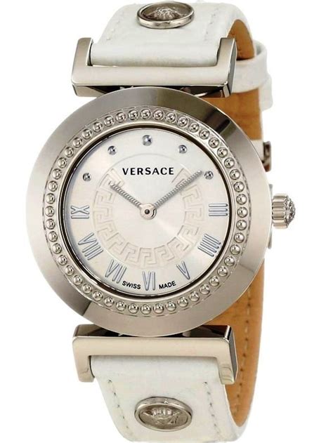 versace watch white|versace female watches.